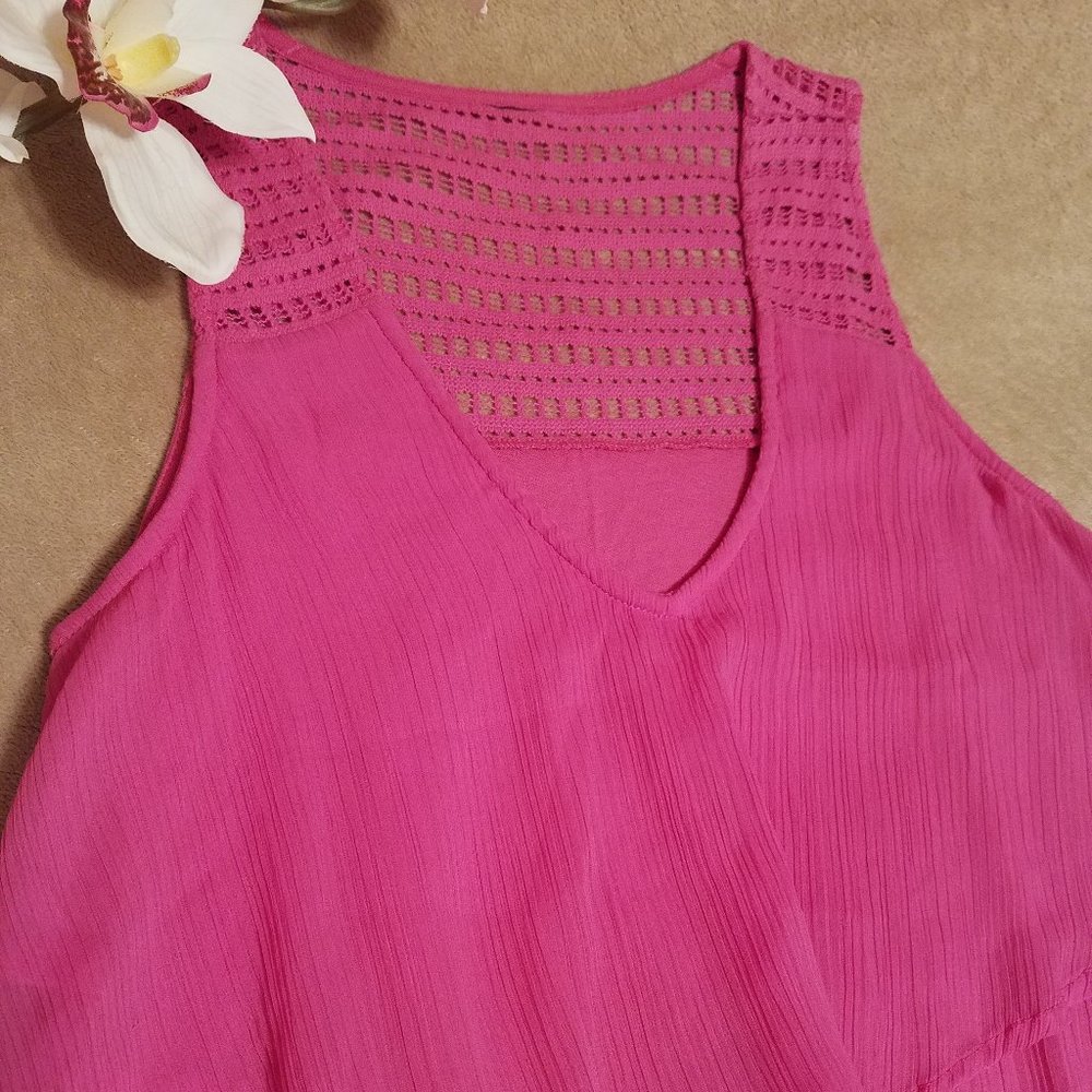 INC - Pink Tank / sleeveless blouse - Picture 12 of 14